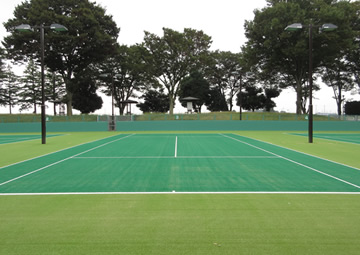 運動公園テニスコート（2015年・栃木県）