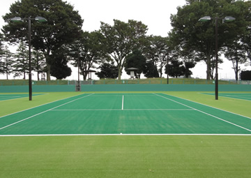 運動公園テニスコート(2015年・栃木県)